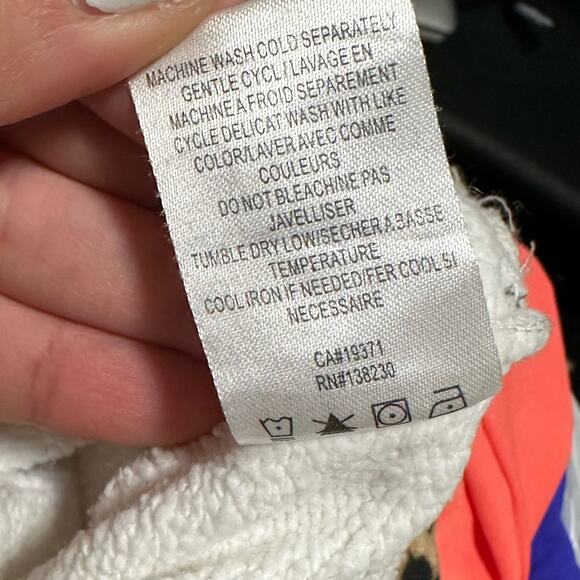 Pam & Gela Crewneck Cotton Pullover Sweatshirt Size Small - Picture 7 of 7